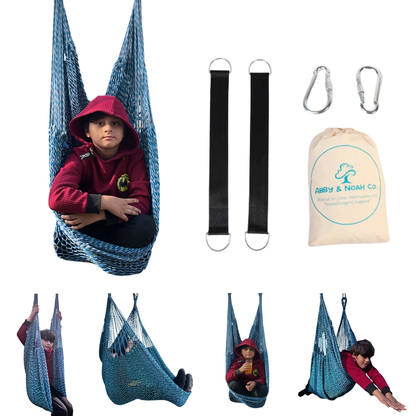 Therapist-Designed Outdoor Sensory Swing Abby & Noah Co.