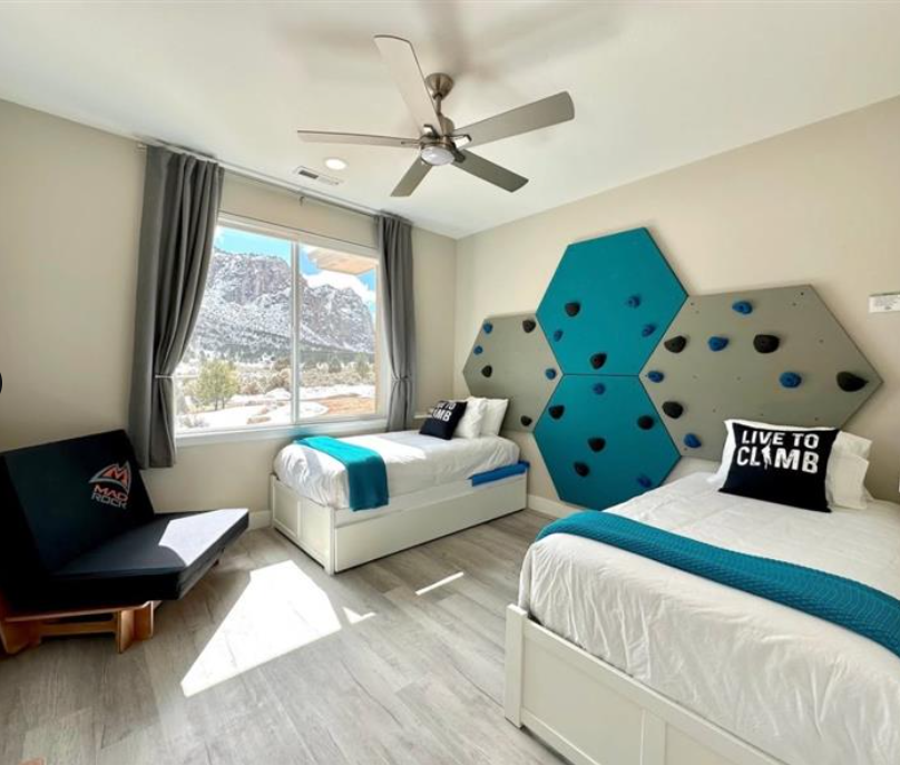 HexCore Modular Wooden Climbing Panel with Pre-Installed Hardware