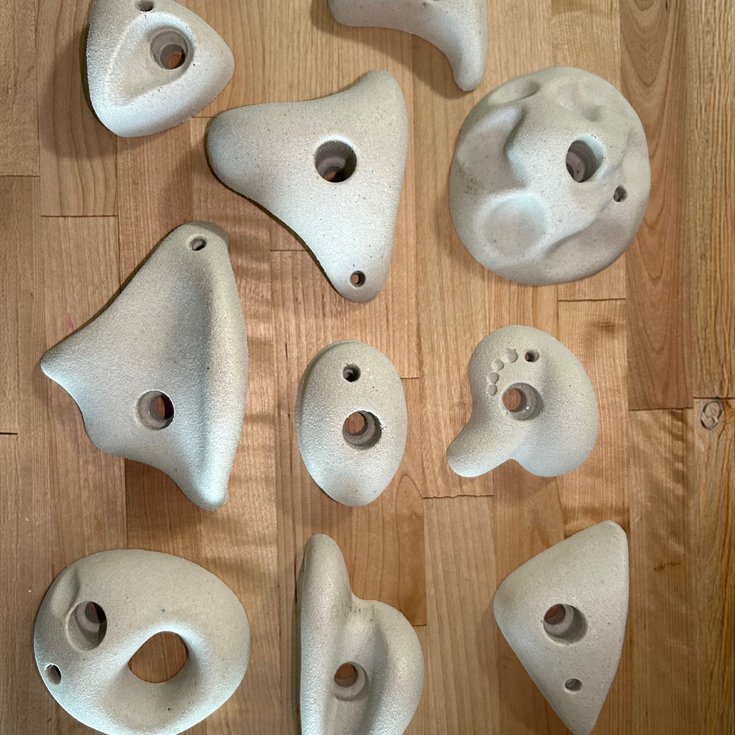 Premium Rock Climbing Holds (Moon Rocks) - Everett & Avery Co. - Indoor Climbing Wall - Rock Climbing Holds for Kids My Store