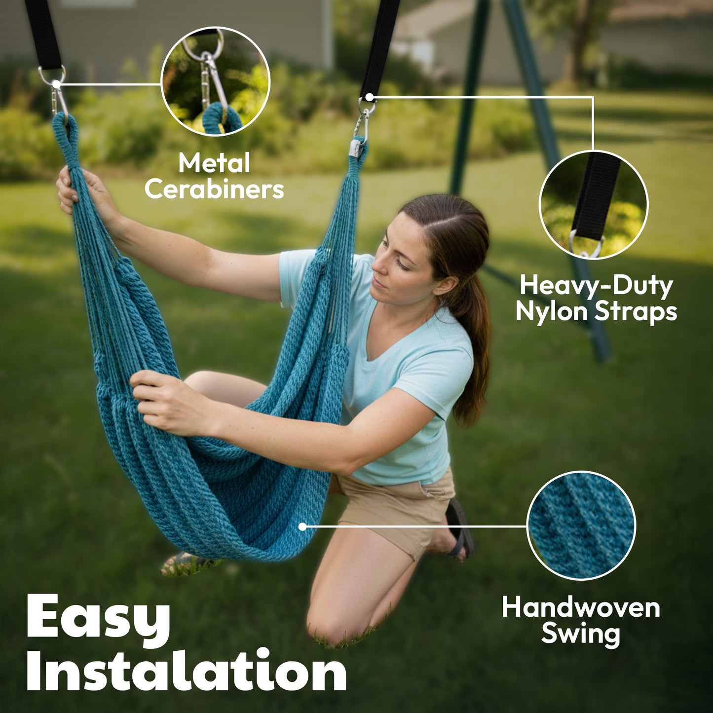 Therapist-Designed Outdoor Sensory Swing Abby & Noah Co.