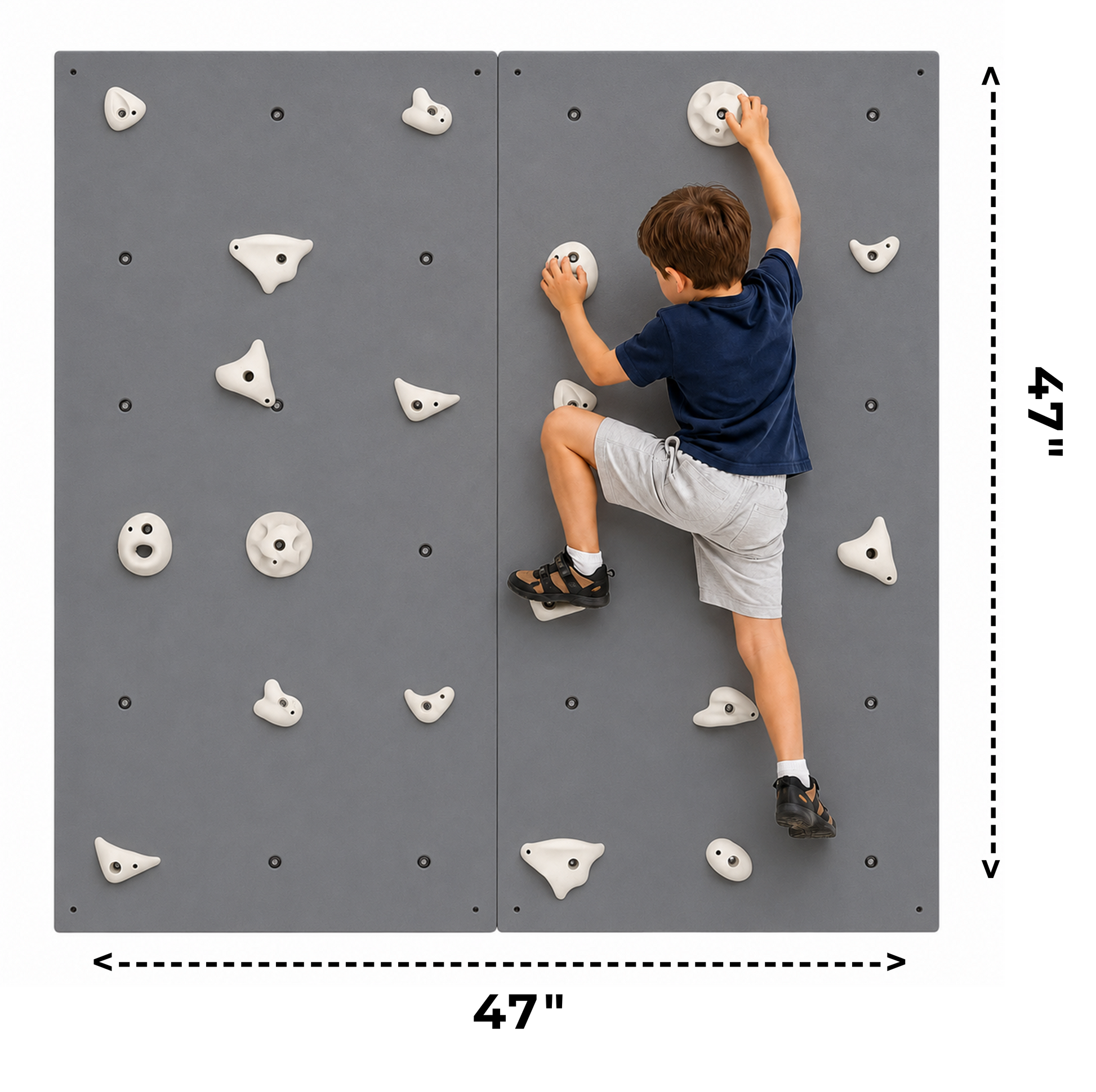 Half Wall Starter Kit (Moon Rock) Everett & Avery Co.