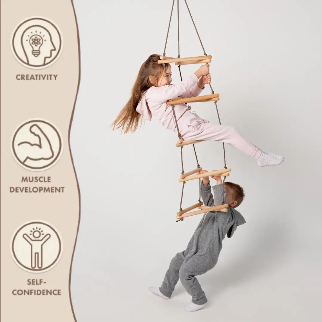 Triangle rope ladder for kids Goodevas